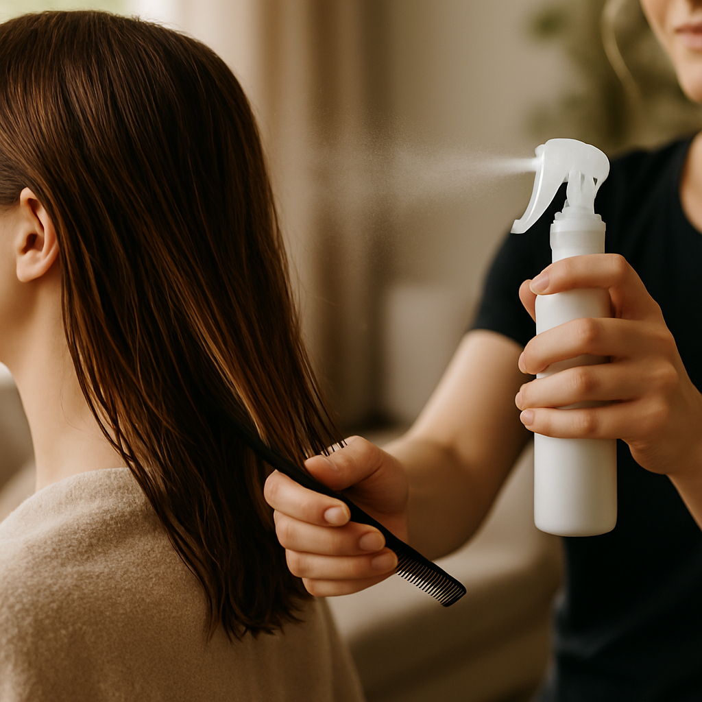 Wärmeschutz richtig anwenden – vom Mobilfriseur Andrea