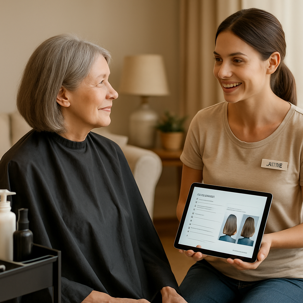 Kundenbindung im Salon mit Mobilfriseur Andrea