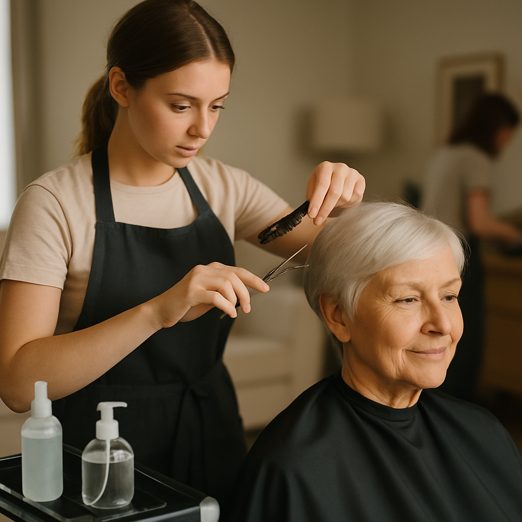 Ausbildung zum Friseur bei Mobilfriseur Andrea – Praxisnah